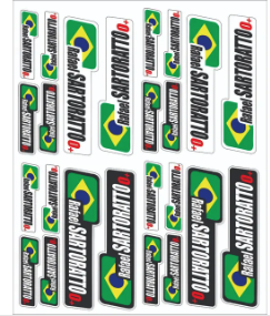 Adesivo com tipo sanguíneo